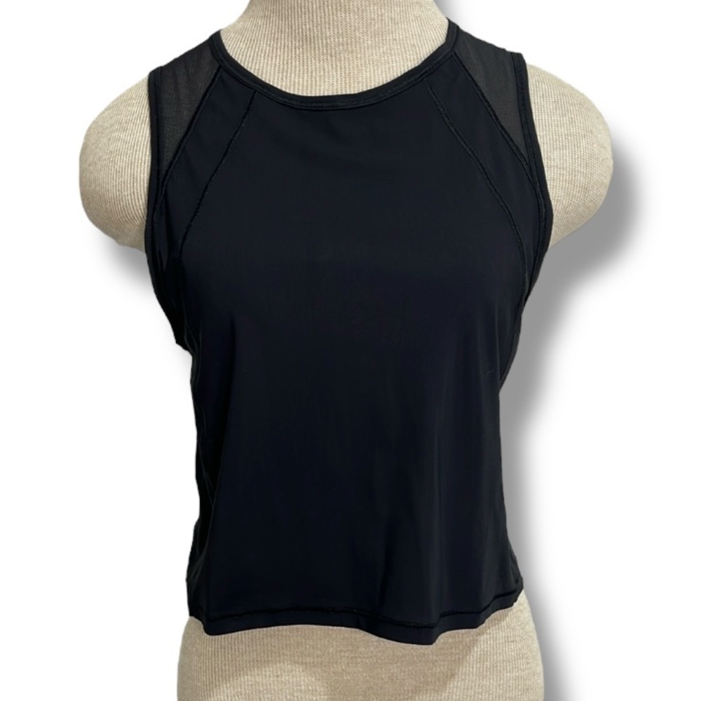 lululemon athletica Black Racerback Tank Top